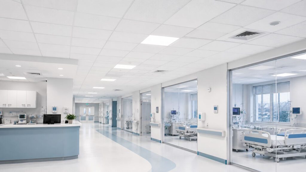 Forro Mineral para Hospitais